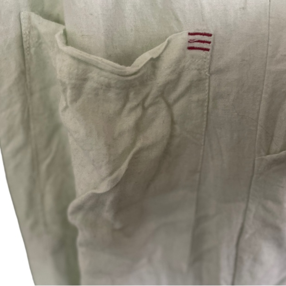 Urban Outfitters BDG Tilly Linen Utility Overalls in Light Green‎ S - Picture 11 of 14